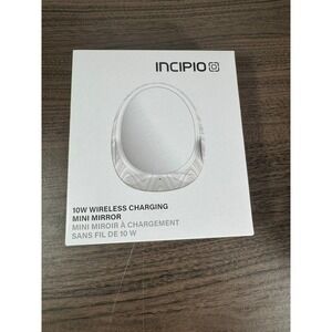 Incipio 10W‎ Wireless Charging Mini Mirror LED Ring Light Adjustable Kickstand